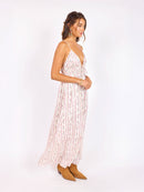 Rosebud Maxi Dress in Pink Multi - mood image