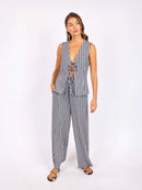 Firefly Knit Vest in Navy Ivory - mood image
