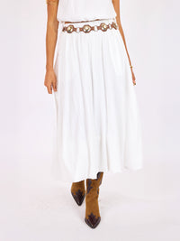 Deja Vu Bubble Maxi Skirt