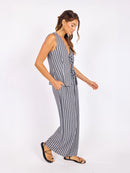 Firefly Knit Pants in Navy Ivory - mood image