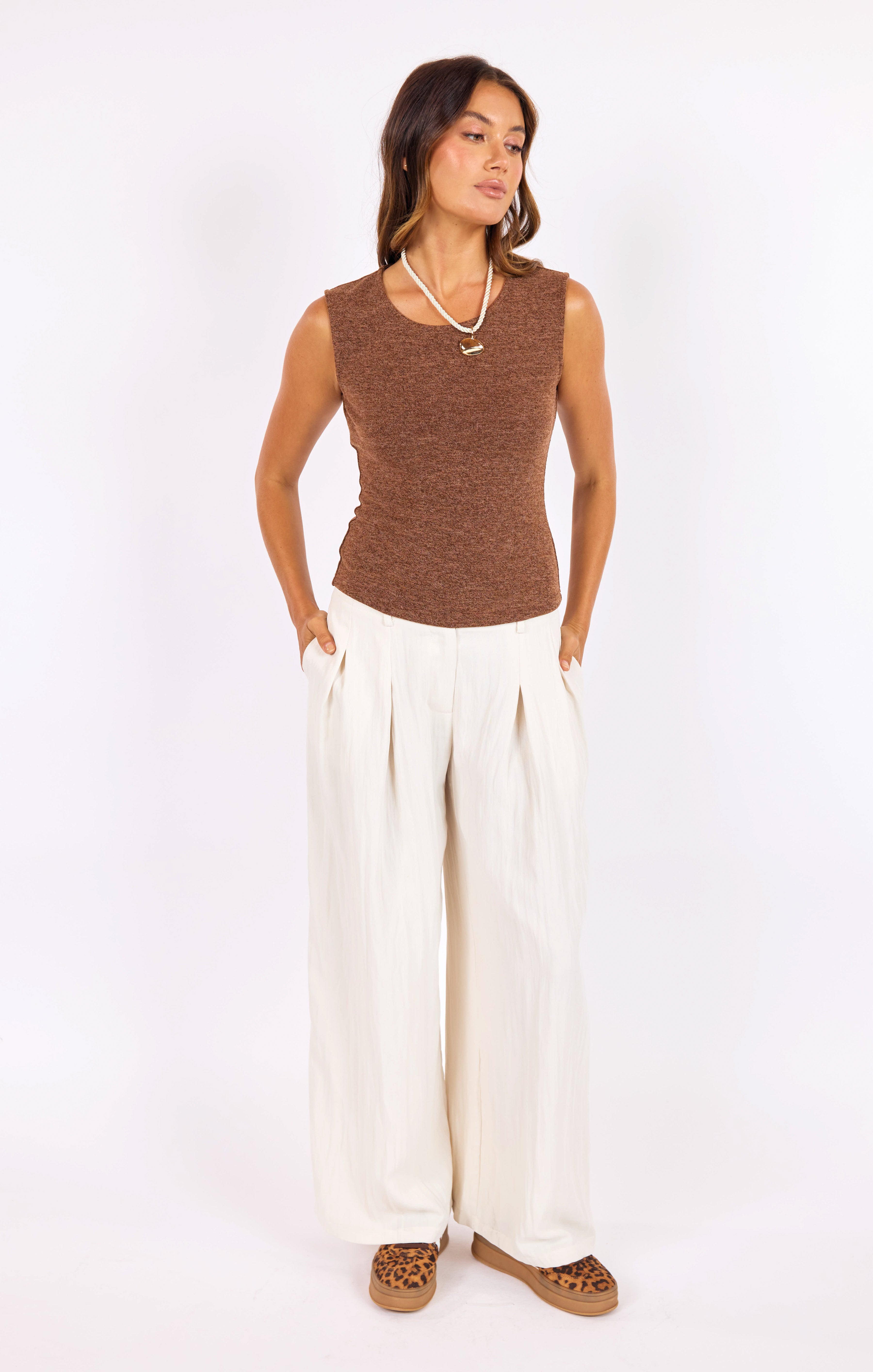 Hustle Pleated Pants