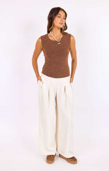 Hustle Pleated Pants | Sage The Label