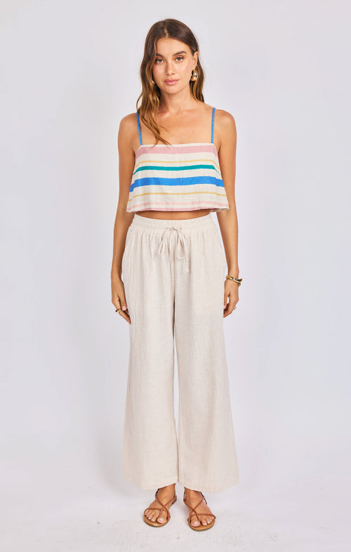 Sail Away Tank in Multi - front view