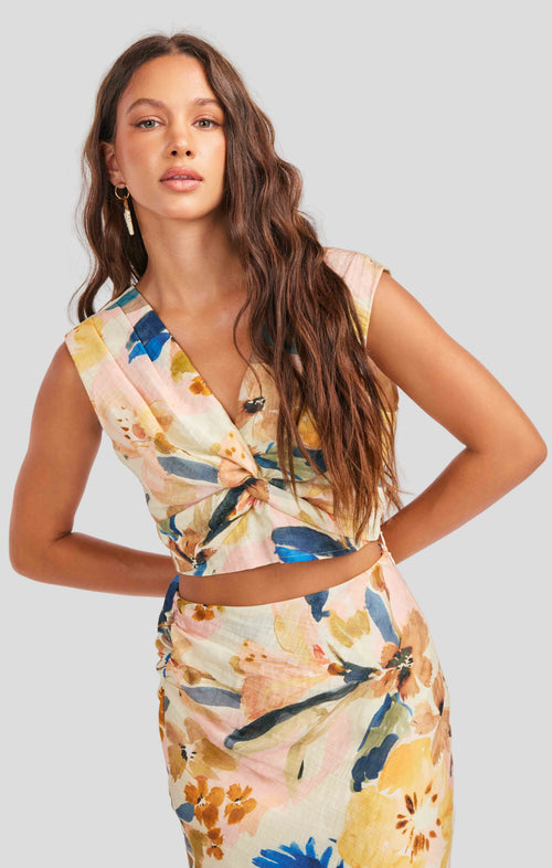 Mangrove Crop Top in Multi - mood image