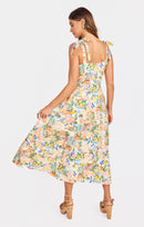 Nostalgic Paradise Dress in Color - back view