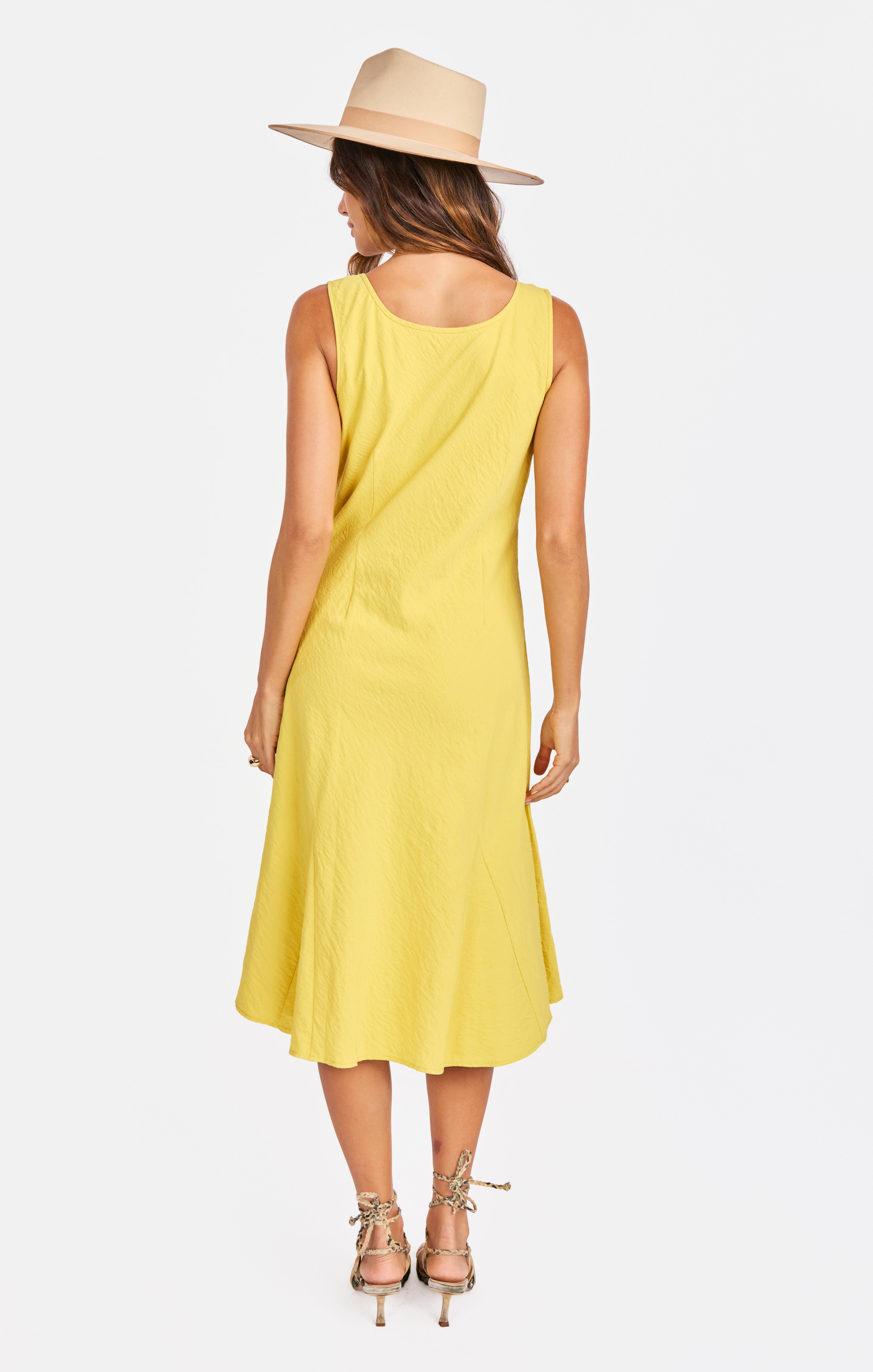 Veranda View Dress in Color - back view