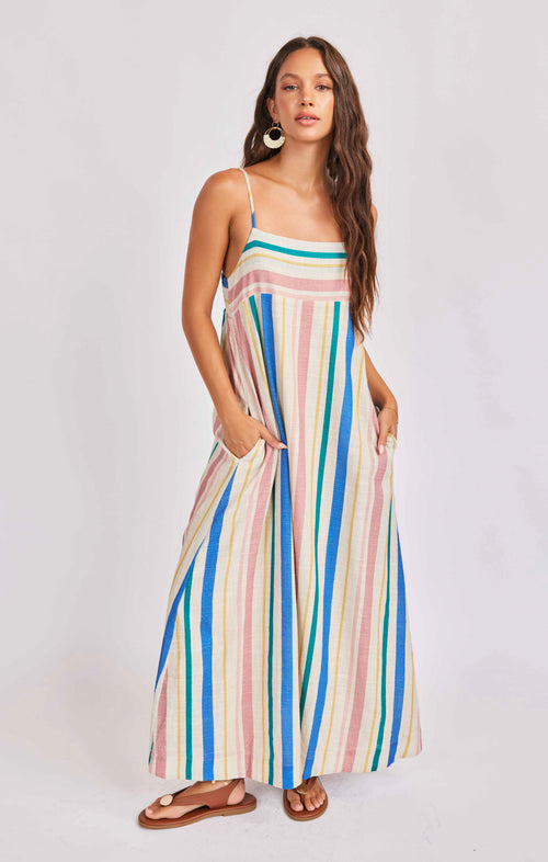 Sail Away Dress in Multi - front view