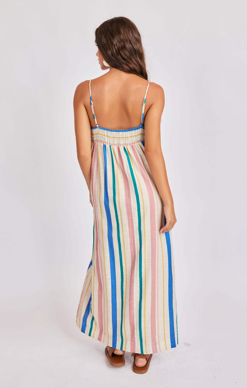 Sail Away Dress in Multi - back view