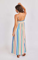 Sail Away Dress in Multi - back crop view