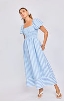 Cape Cod Dress in Blue Multi - mood image