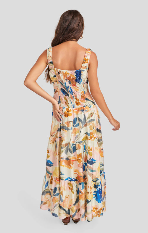 Mangrove Maxi Dress in Multi - back view