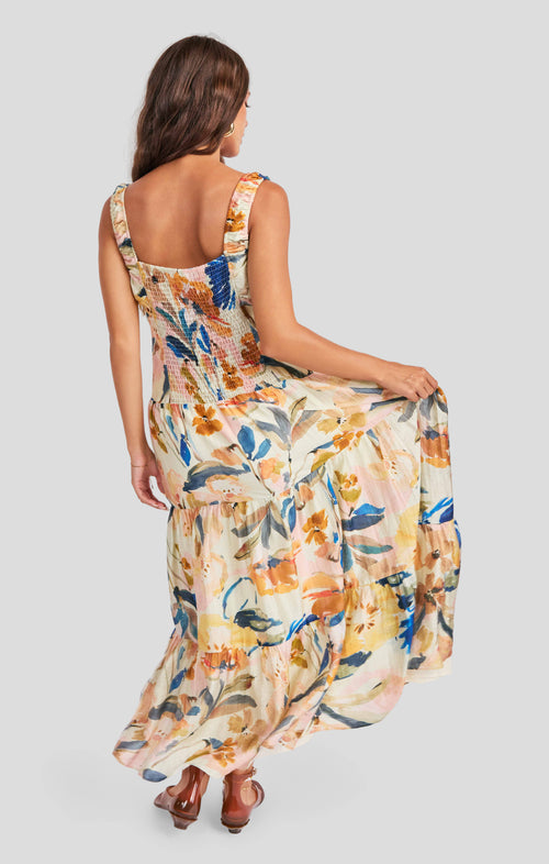 Mangrove Maxi Dress in Multi - back crop view