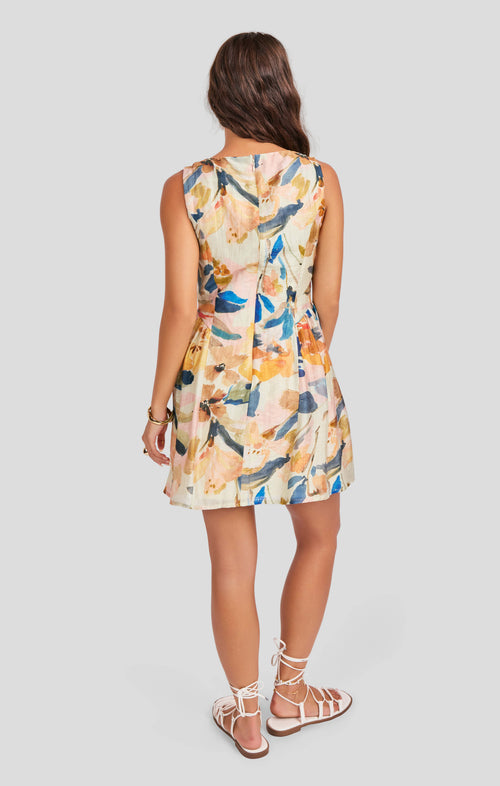 Mangrove Mini Dress in Multi - back view
