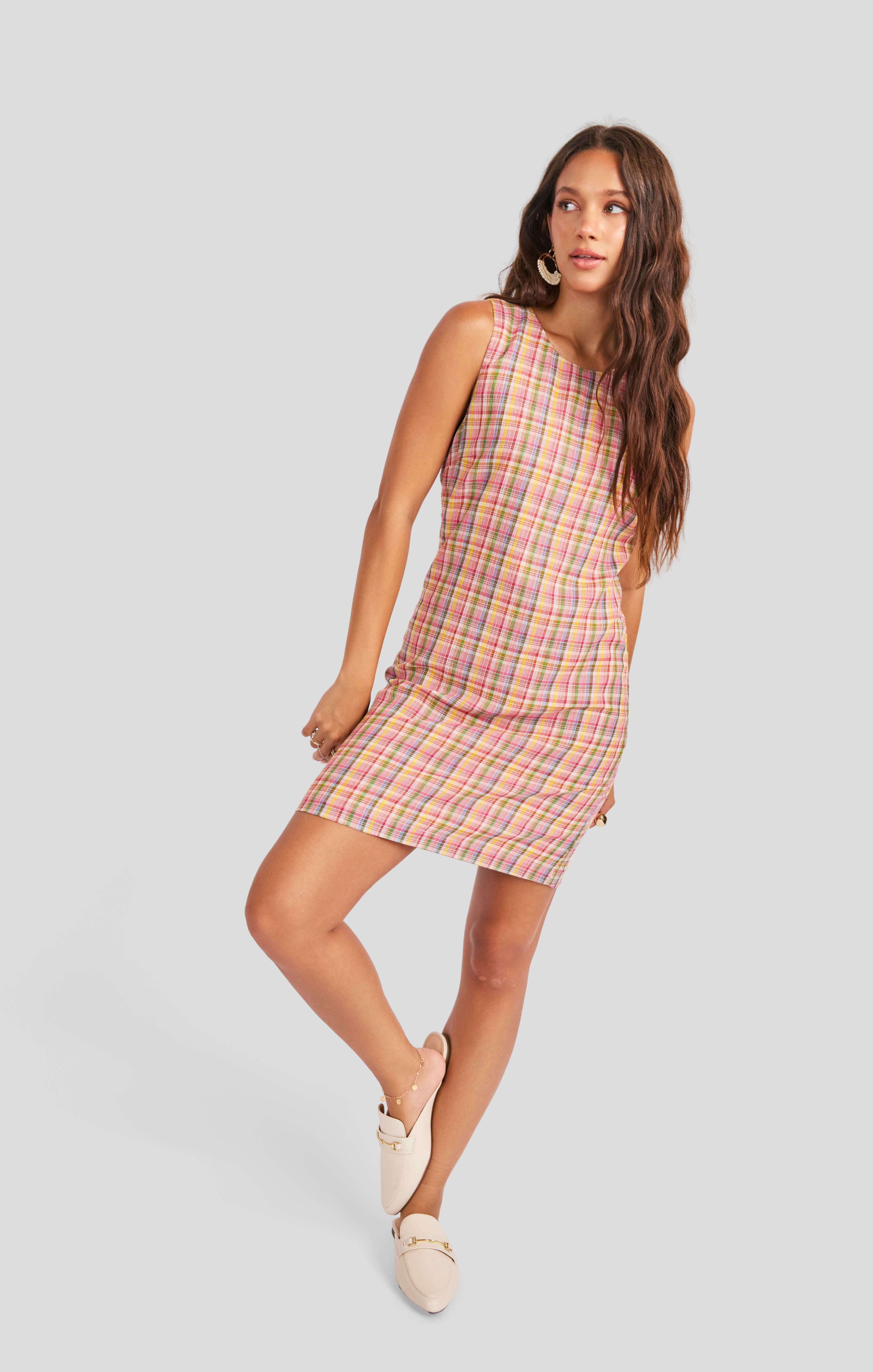 Beachside Leisure Dress in Multi - mood image