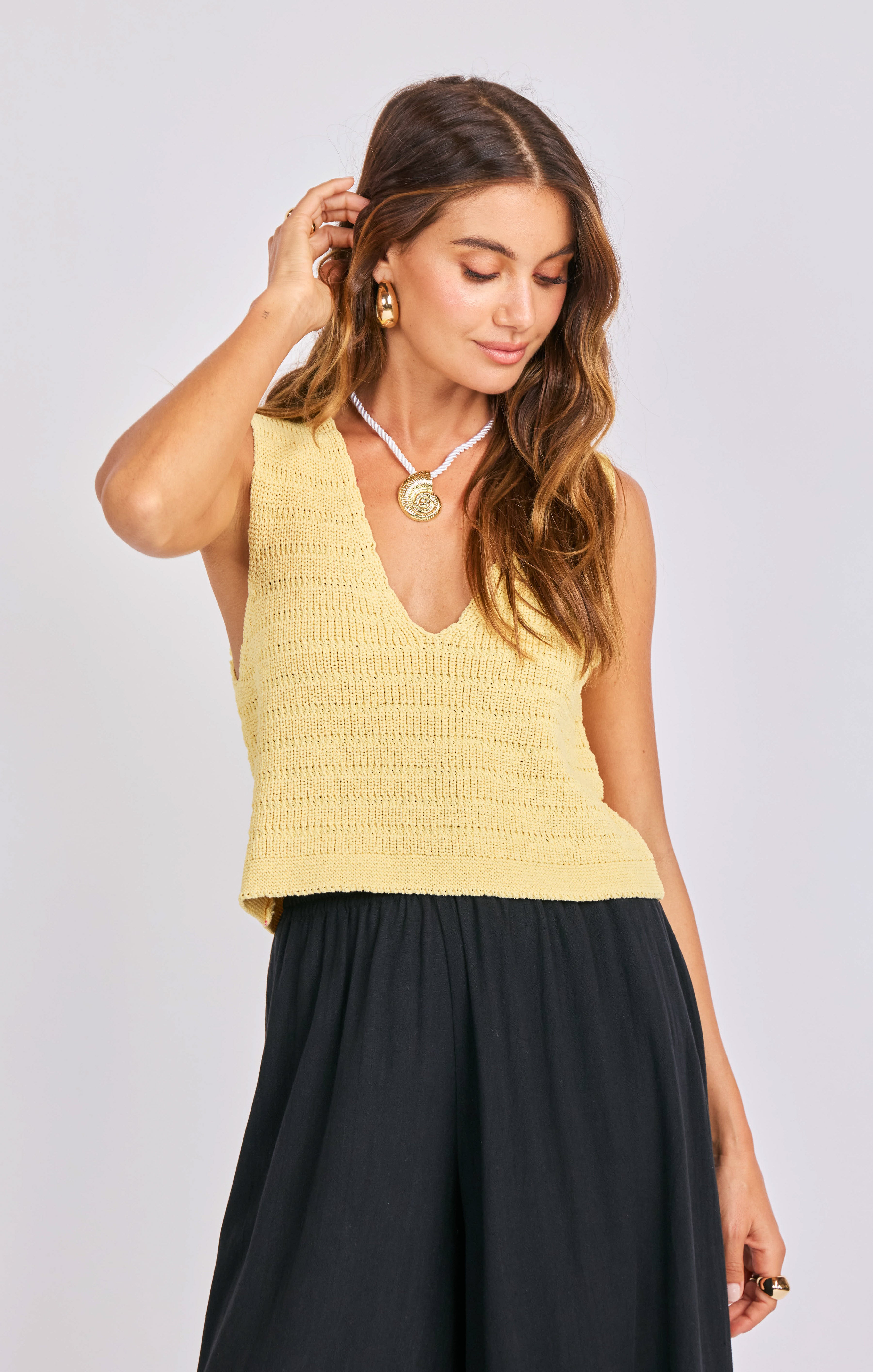 Pineapple Sweater Tank