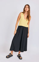 Pineapple Sweater Tank in Lemon - mood image