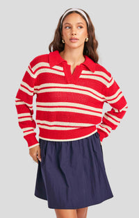 Caddie Collared Sweater