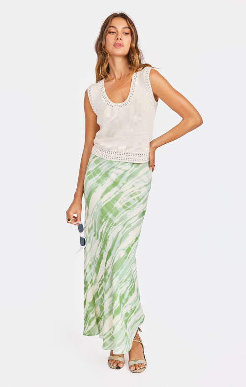 Finn Knit Tank in Color - front view