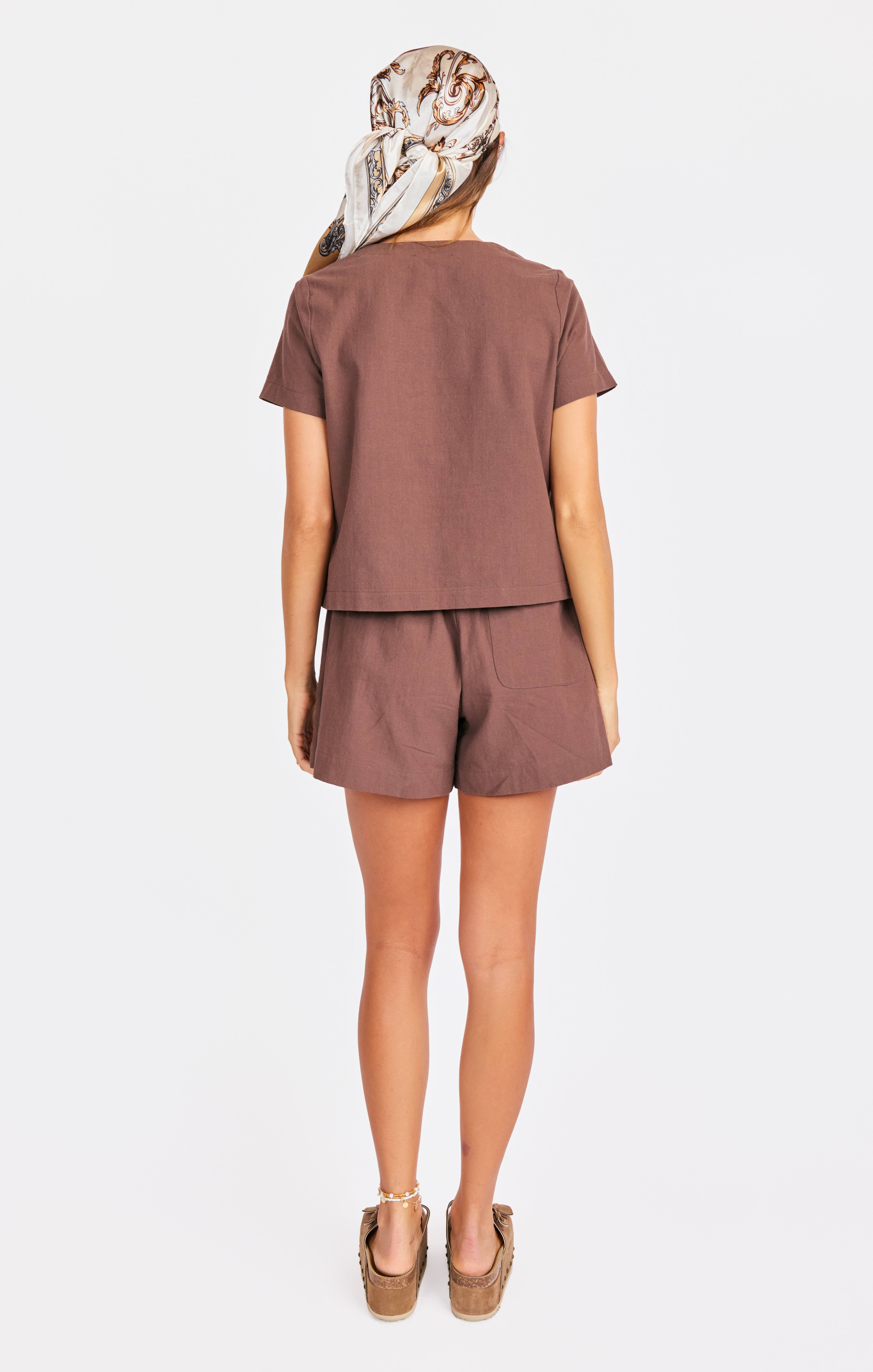 Hang Ten Top in Color - back view