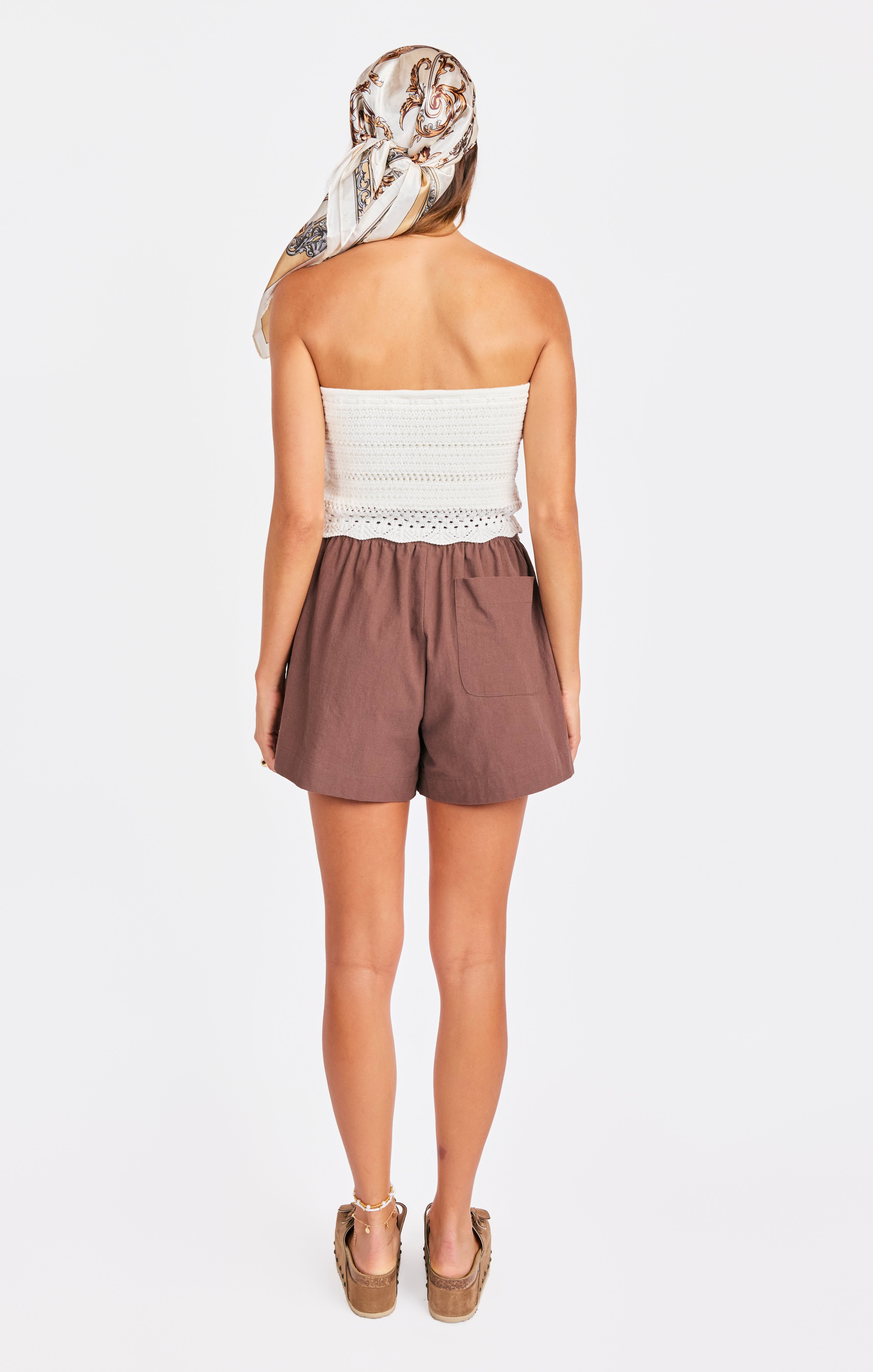 Hang Ten Shorts in Color - back view