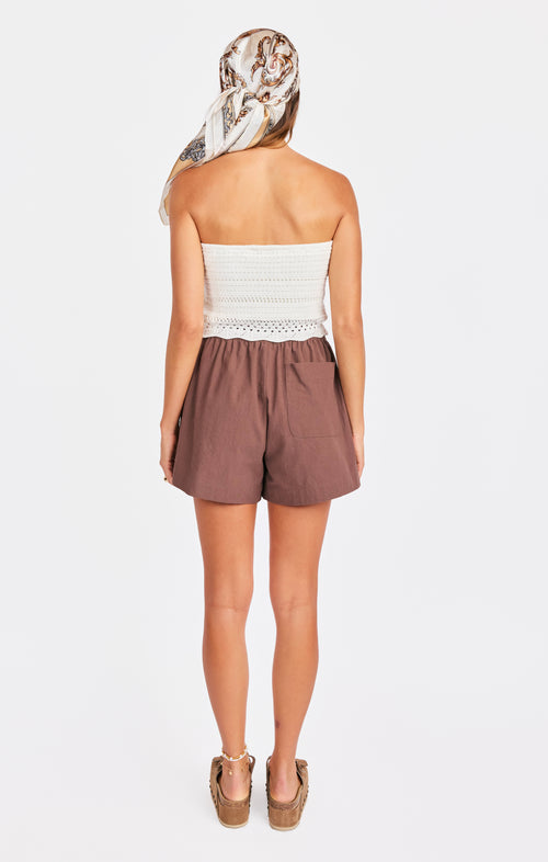 Hang Ten Shorts in Color - back view