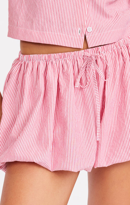Lollygag Bubble Shorts in Color - detail view