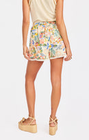 Nostalgic Paradise Shorts in Color - back crop view