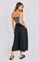 Neptune Pants in Black - back view
