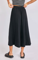 Neptune Pants in Black - back crop view