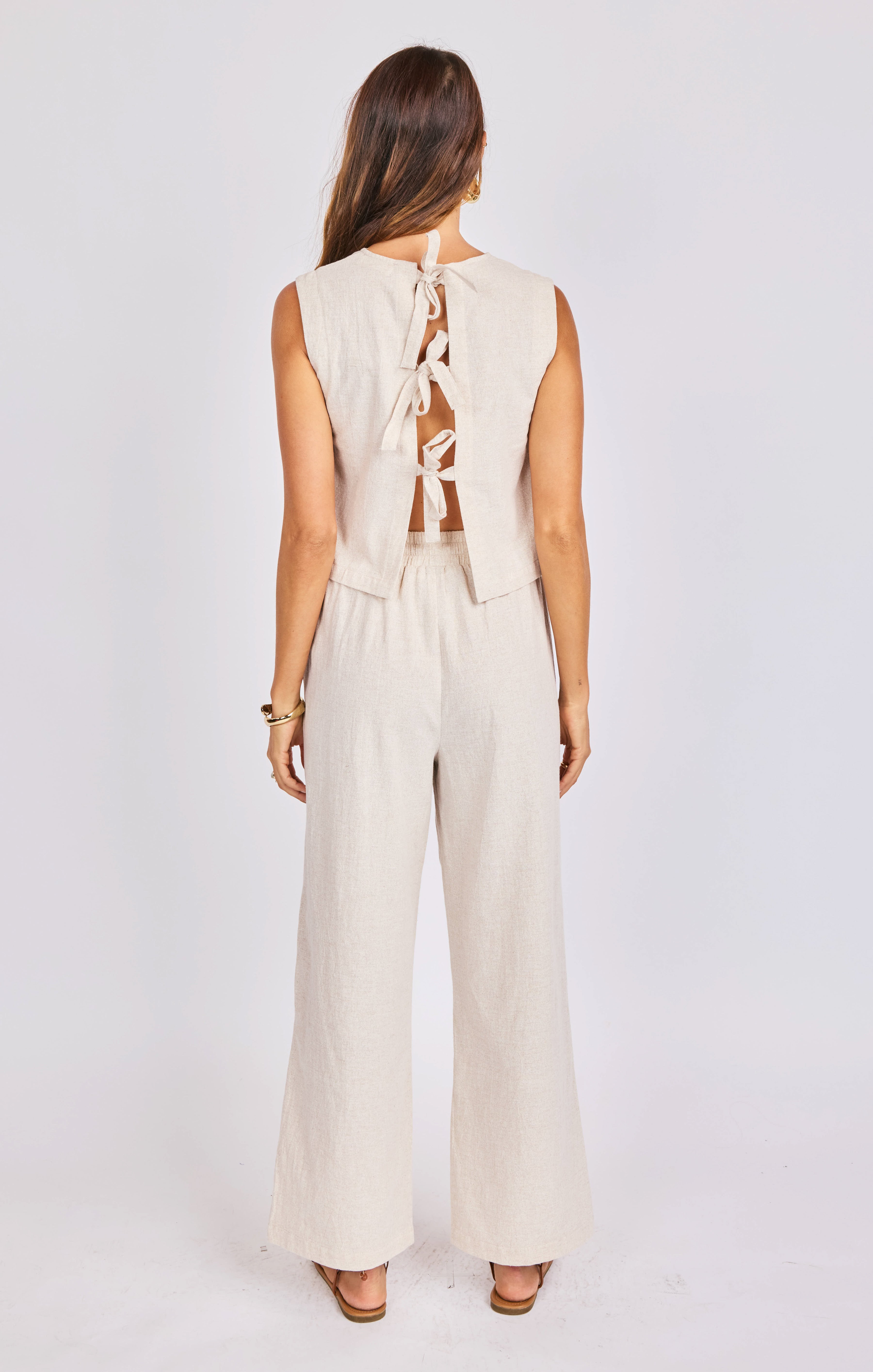 Sandbar Pants in Natural - back view