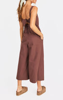 Myka Jumpsuit in Color - back crop view
