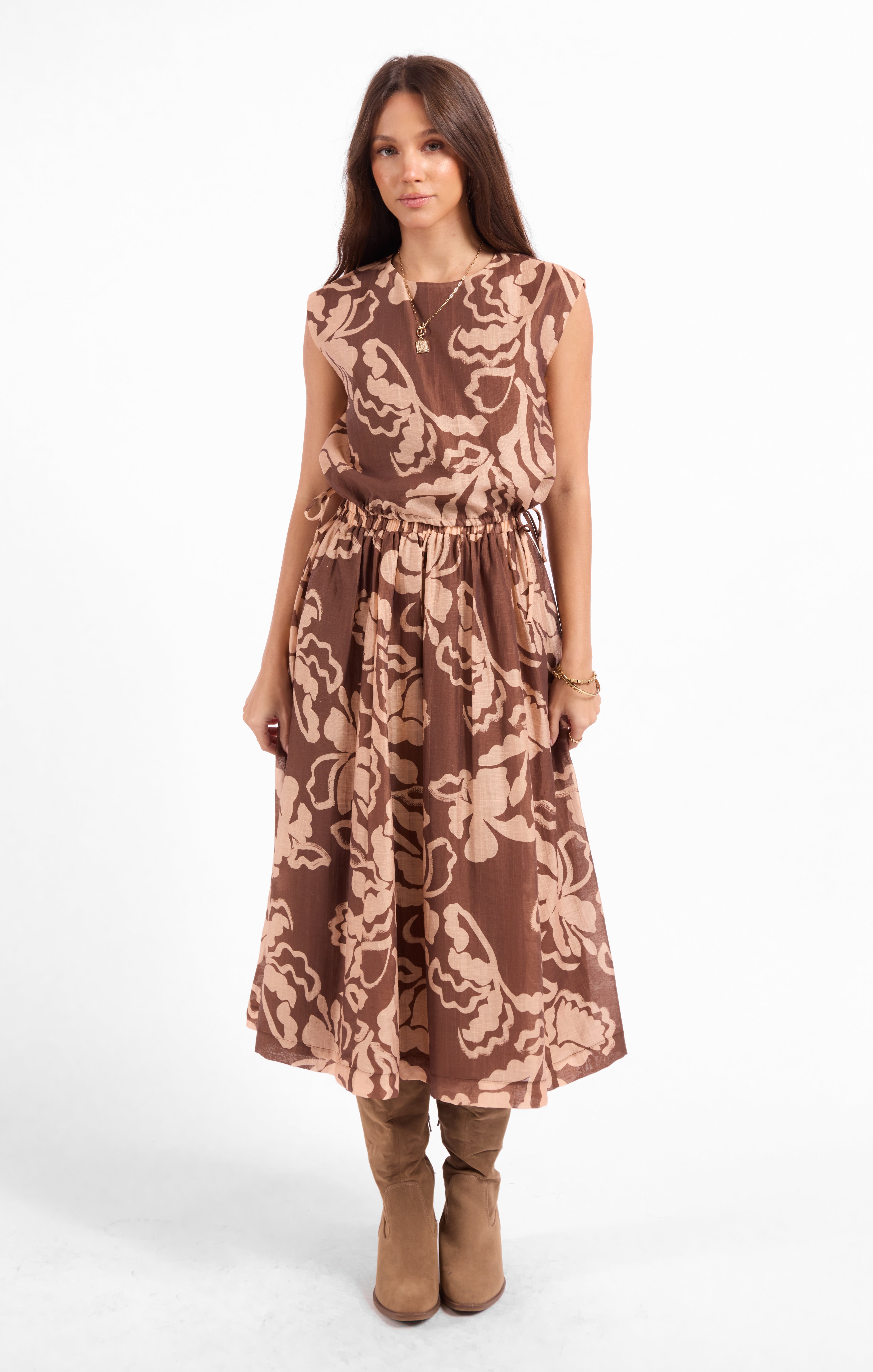 Rustic Charm Tie Top