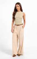 Grassland Knit Top in Fern Multi - front view
