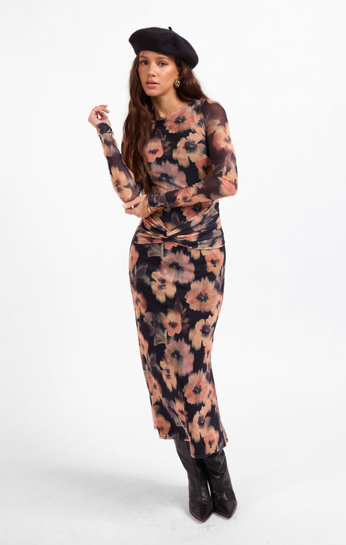 Garden Grit Maxi Dress