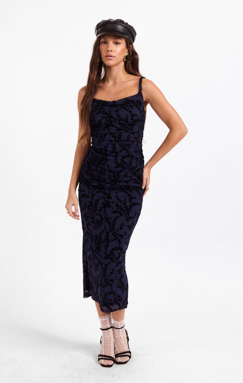 Begonia Ruched Dress
