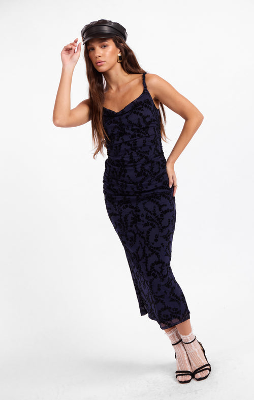 Begonia Ruched Dress