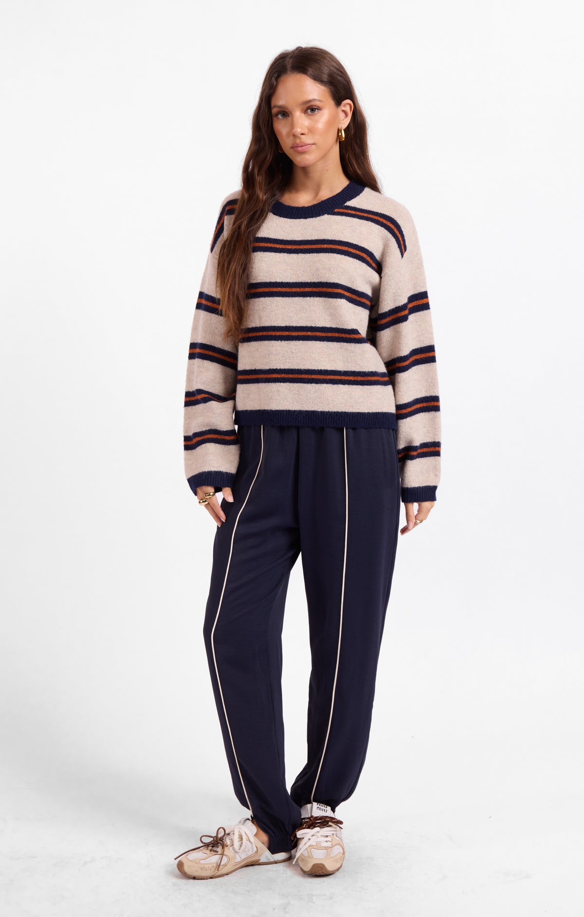 Hudson Stripe Sweaters