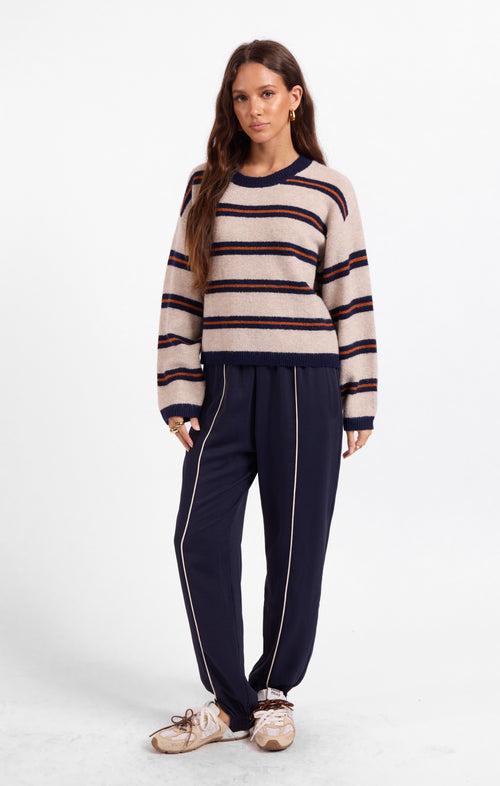 Hudson Stripe Sweaters