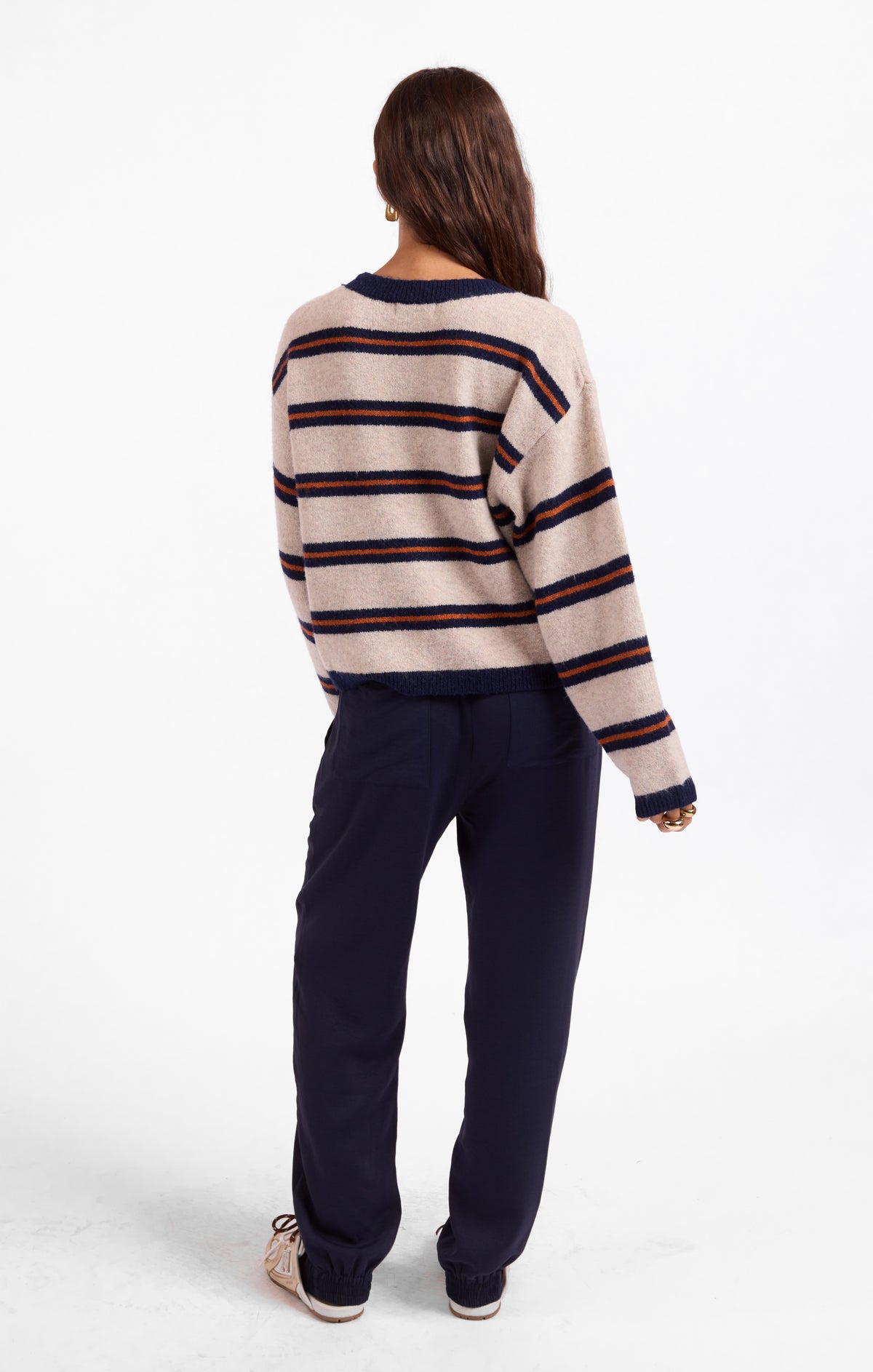 Hudson Stripe Sweaters