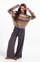 Daffodil Stripe Sweater in Multi - mood image