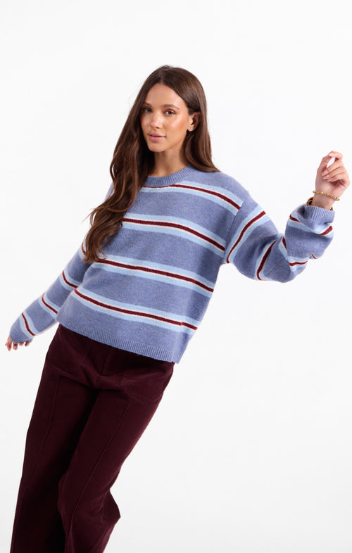 Hudson Stripe Sweater