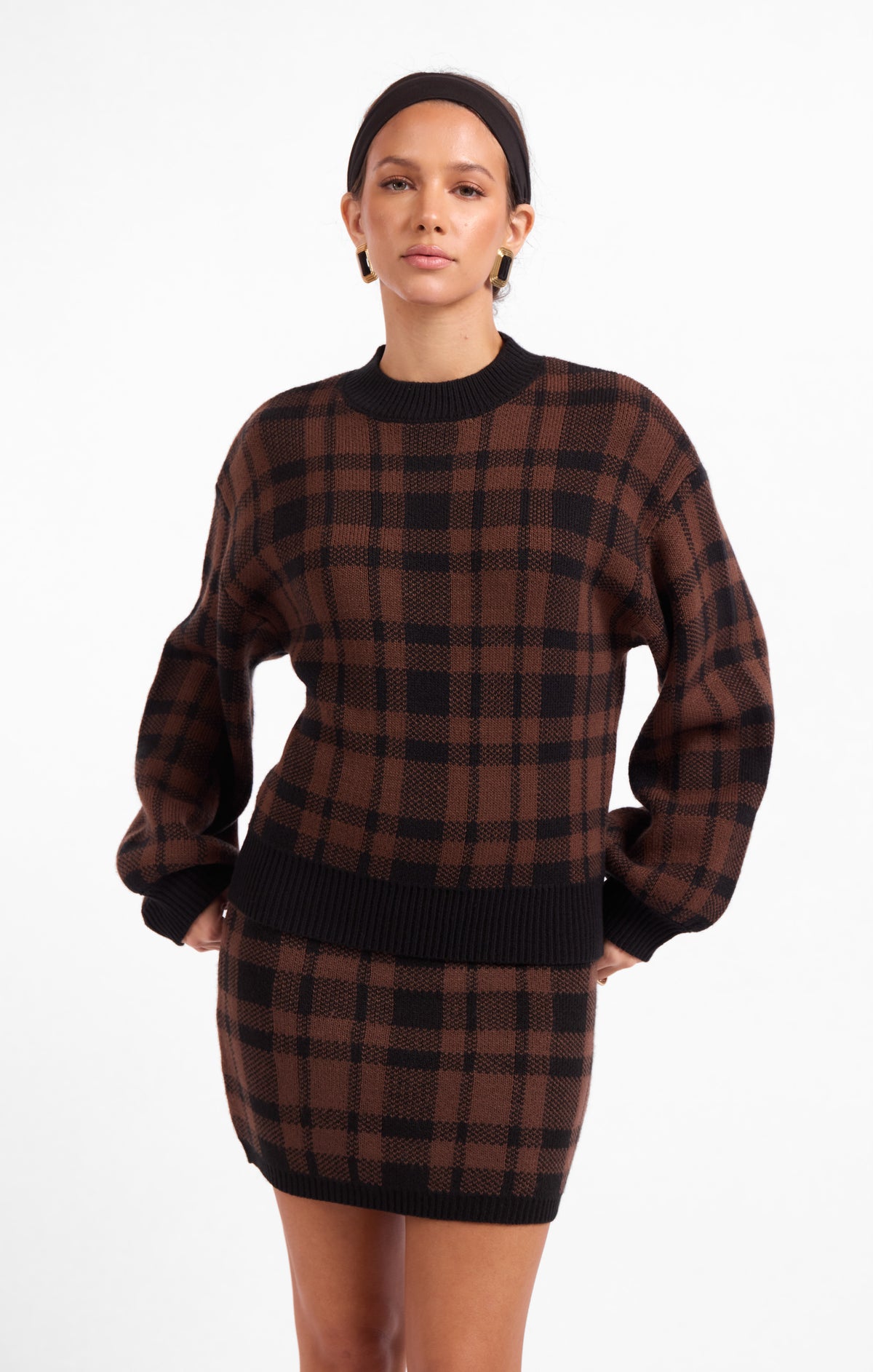 Cameron Plaid Sweater