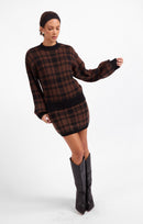 Cameron Plaid Sweater