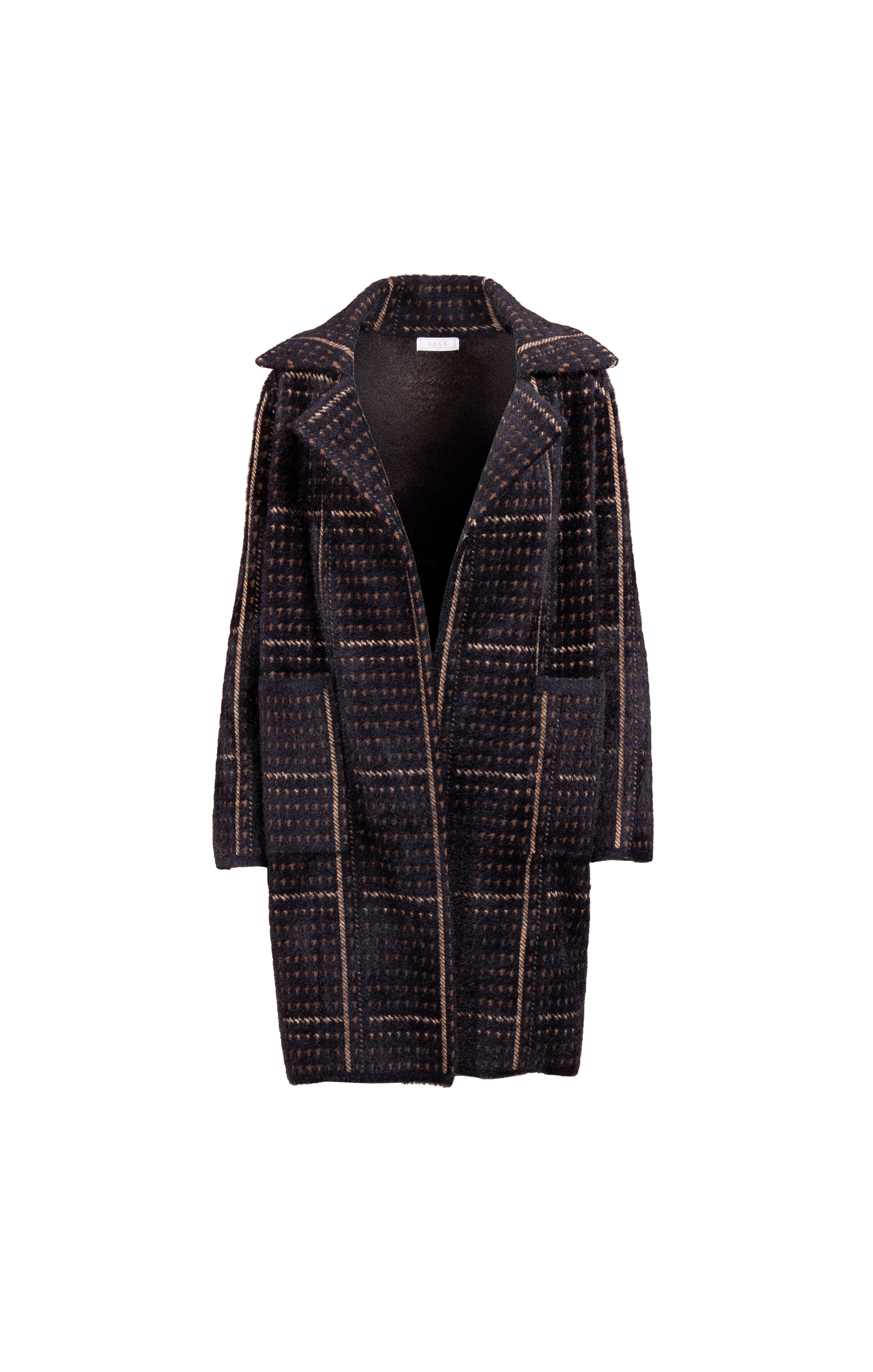 Marceau Houndstooth Coats