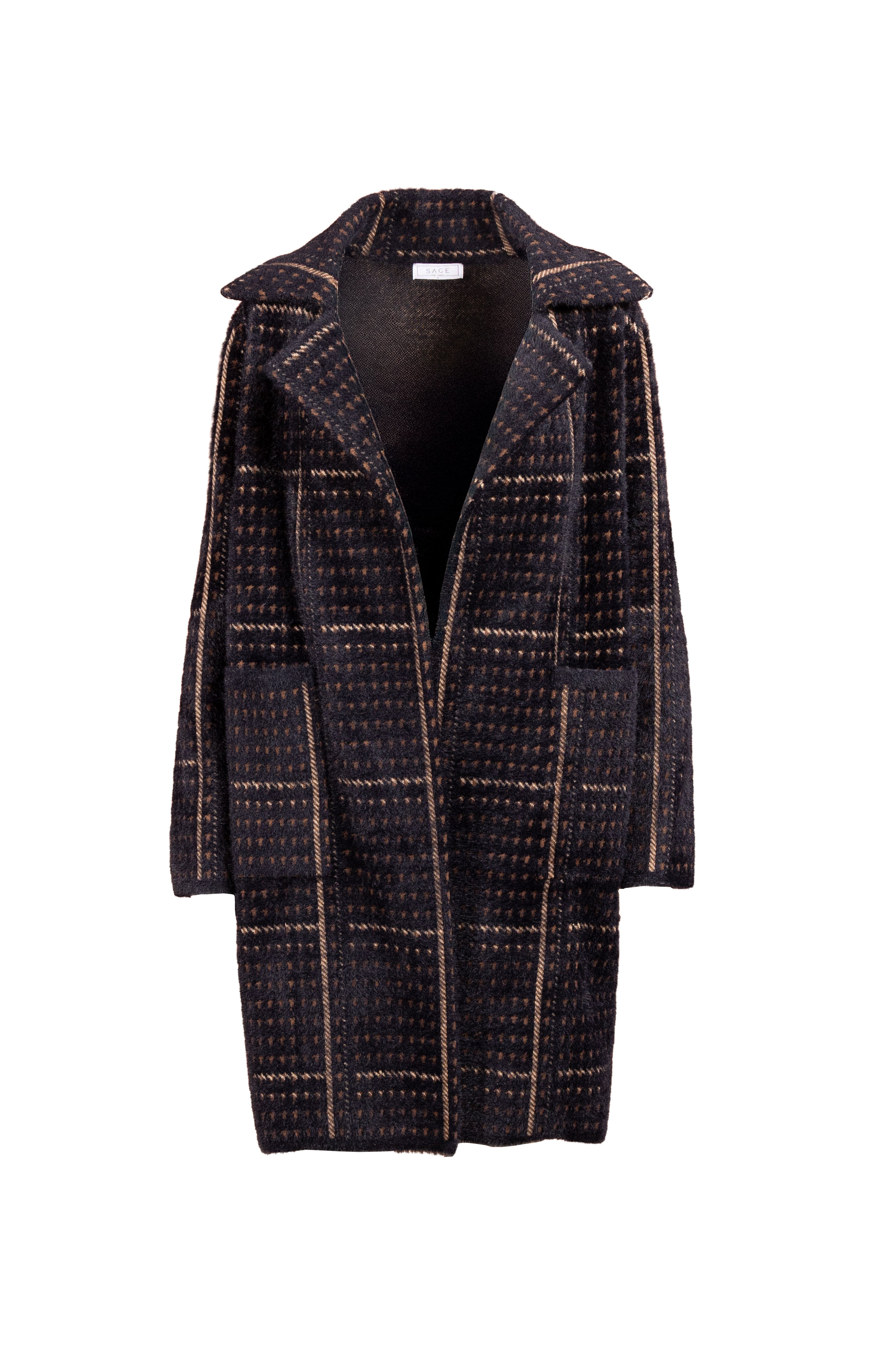 Marceau Houndstooth Coats