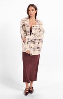 Lola Plaid Coat