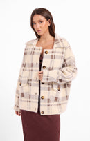 Lola Plaid Coat