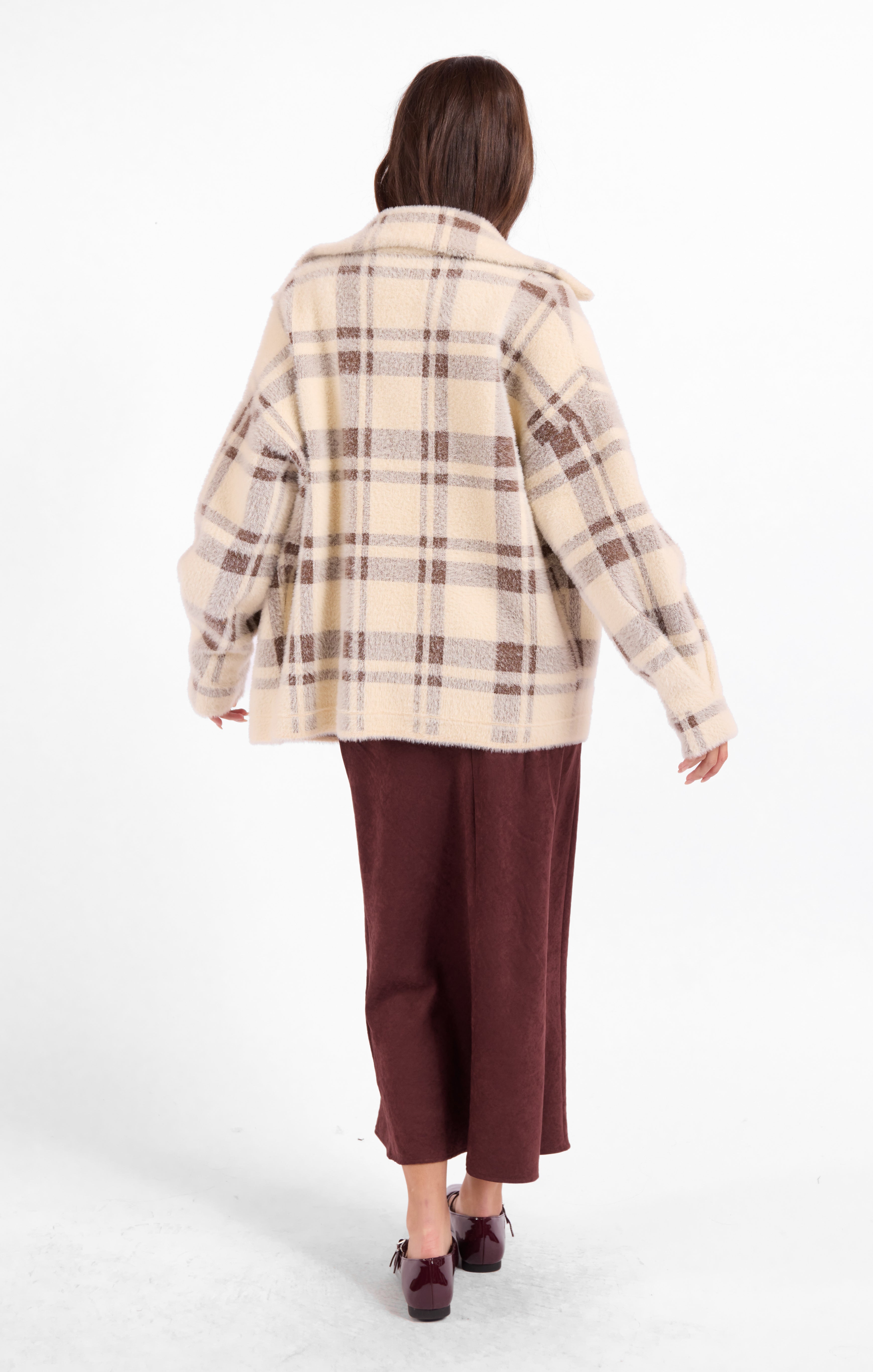 Lola Plaid Coat