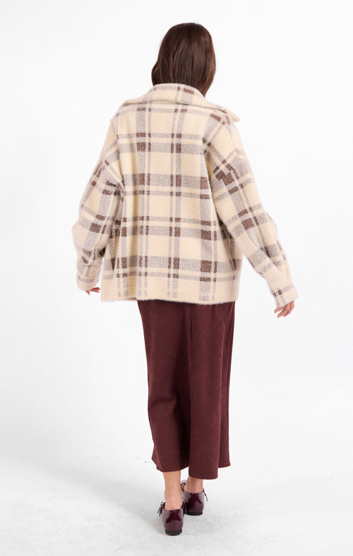 Lola Plaid Coat