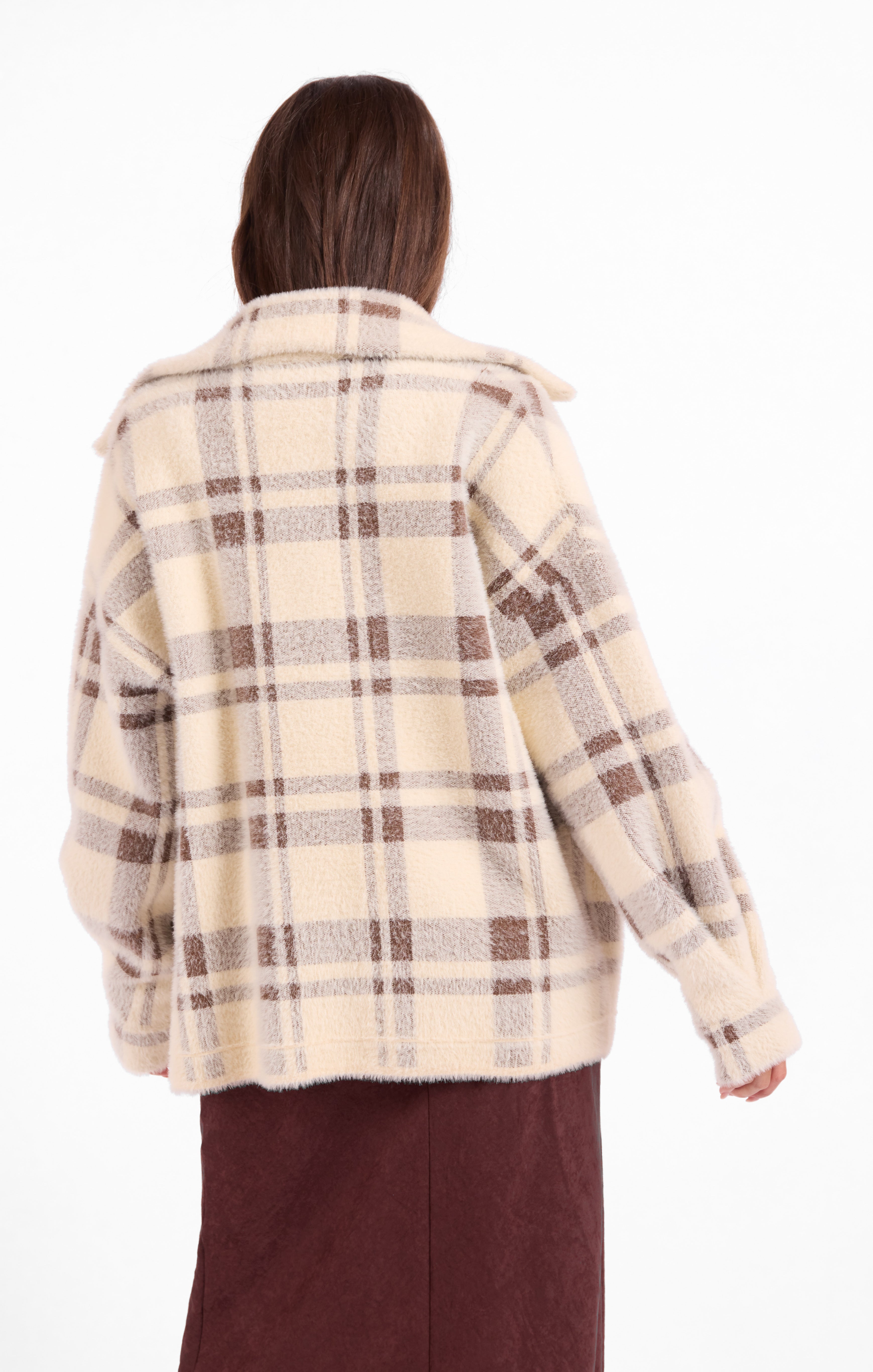 Lola Plaid Coat